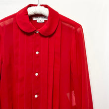 Lade das Bild in den Galerie-Viewer, COMME des GARCONS COMME des GARCONS コムコム コムデギャルソン 23AW ラウンドカラーセミシアーシャツ RL-B018 AD2023