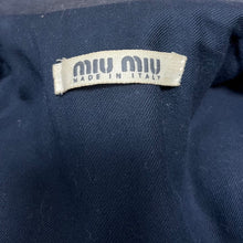 Load image into Gallery viewer, MIU MIU ミュウミュウ ARCHIVE 96AW 3連ベルト中綿レザージャケット