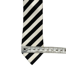 Load image into Gallery viewer, CELINE セリーヌ レジメンタルストライプネクタイ