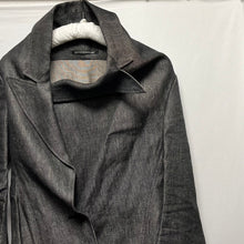 画像をギャラリービューアに読み込む, Yohji Yamamoto FEMME ヨウジヤマモトファム 05SS リネンデザインテーラードジャケット