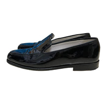 이미지를 갤러리 뷰어에 로드 , STUBBS AND WOOTTON 스텁스 앤 우튼 특허 가죽 슬립온 로퍼