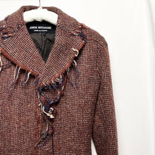 Load image into Gallery viewer, JUNYA WATANABE ジュンヤワタナベ 03AW LOOK4 ウール縮絨加工リボンデザインテーラードジャケット JK-J006