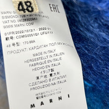 Load image into Gallery viewer, MARNI マルニ 22SS アーガイルモヘアニットカーディガン CDMG0051Q1