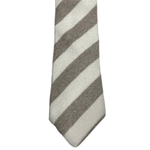 Load image into Gallery viewer, LUIGI BORRELLI ルイジボレッリ ROYAL COLLECTION ロイヤルコレクション レジメンタルストライプカシミヤネクタイ