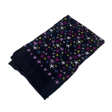 Load image into Gallery viewer, Kate spade ケイトスペード ブラックスターオブロングスカーフ ストール