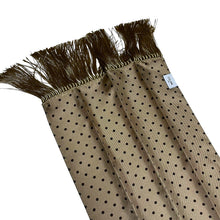Lade das Bild in den Galerie-Viewer, CELINE by Hedi Slimane セリーヌ ポルカドットシルクロングストール スカーフ