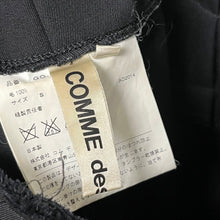 Lade das Bild in den Galerie-Viewer, COMME des GARCONS コムデギャルソン サスペンダー付きウールワイドクロップドパンツ GO-U003