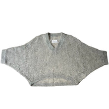 Load image into Gallery viewer, Maison Martin Margiela メゾンマルタンマルジェラ 09AW ドルマンスリーブかぎ編みVネックプルオーバーニットセーター