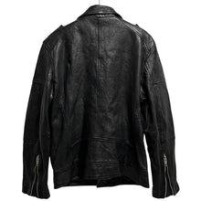 画像をギャラリービューアに読み込む, ZARA ザラ ラムレザーダブルライダースジャケット