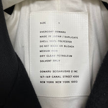 画像をギャラリービューアに読み込む, OVERCOAT by oomaru seisakusho 2 オーバーコート 大丸製作所 ラグランスリーブウールコート 1312