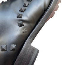 画像をギャラリービューアに読み込む, VALENTINO ヴァレンティノ ロックスタッズダービーレザーシューズ 1309