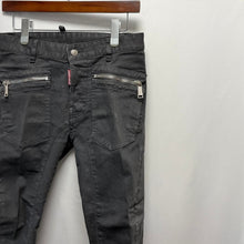 Load image into Gallery viewer, DSQUARED2 ディースクエアード 11AW ストレッチバイカークロップドパンツ S72LA0325