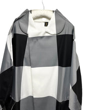 Lade das Bild in den Galerie-Viewer, COMME des GARCONS コムデギャルソン 22SS ブロックチェック二次元コート GI-C001
