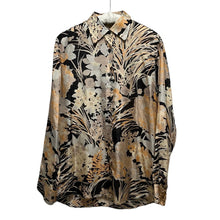 画像をギャラリービューアに読み込む, DRIES VAN NOTEN ドリスヴァンノッテン フローラルシルクシャツ