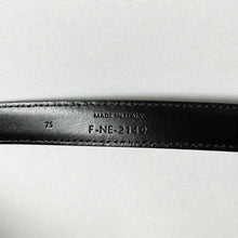 Load image into Gallery viewer, CELINE セリーヌ パイソンナローレザーベルト F-NE-2149