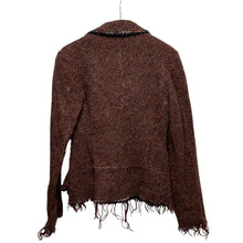 Load image into Gallery viewer, JUNYA WATANABE ジュンヤワタナベ 03AW LOOK4 ウール縮絨加工リボンデザインテーラードジャケット JK-J006