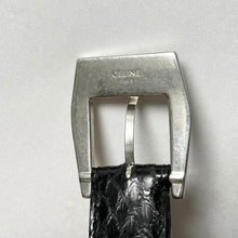 Load image into Gallery viewer, CELINE セリーヌ ウォータースネークレザーベルト U-NE-0159