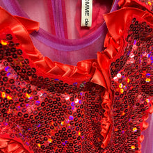 Lade das Bild in den Galerie-Viewer, COMME des GARCONS コムデギャルソン 18AW スパンコールレイヤードチュールワンピース GB-O017