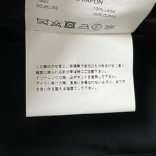 Load image into Gallery viewer, noir kei ninomiya ノワール ケイニノミヤ 20AW ウールポンチョコート ケープ 3F-C014