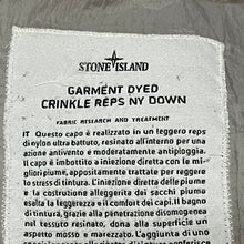 画像をギャラリービューアに読み込む, STONE ISLAND ストーンアイランド GARMENT DYED CRINKLE REPS NY DOWN ガーメントダイ加工フーデットダウンジャケット 651542923 1319