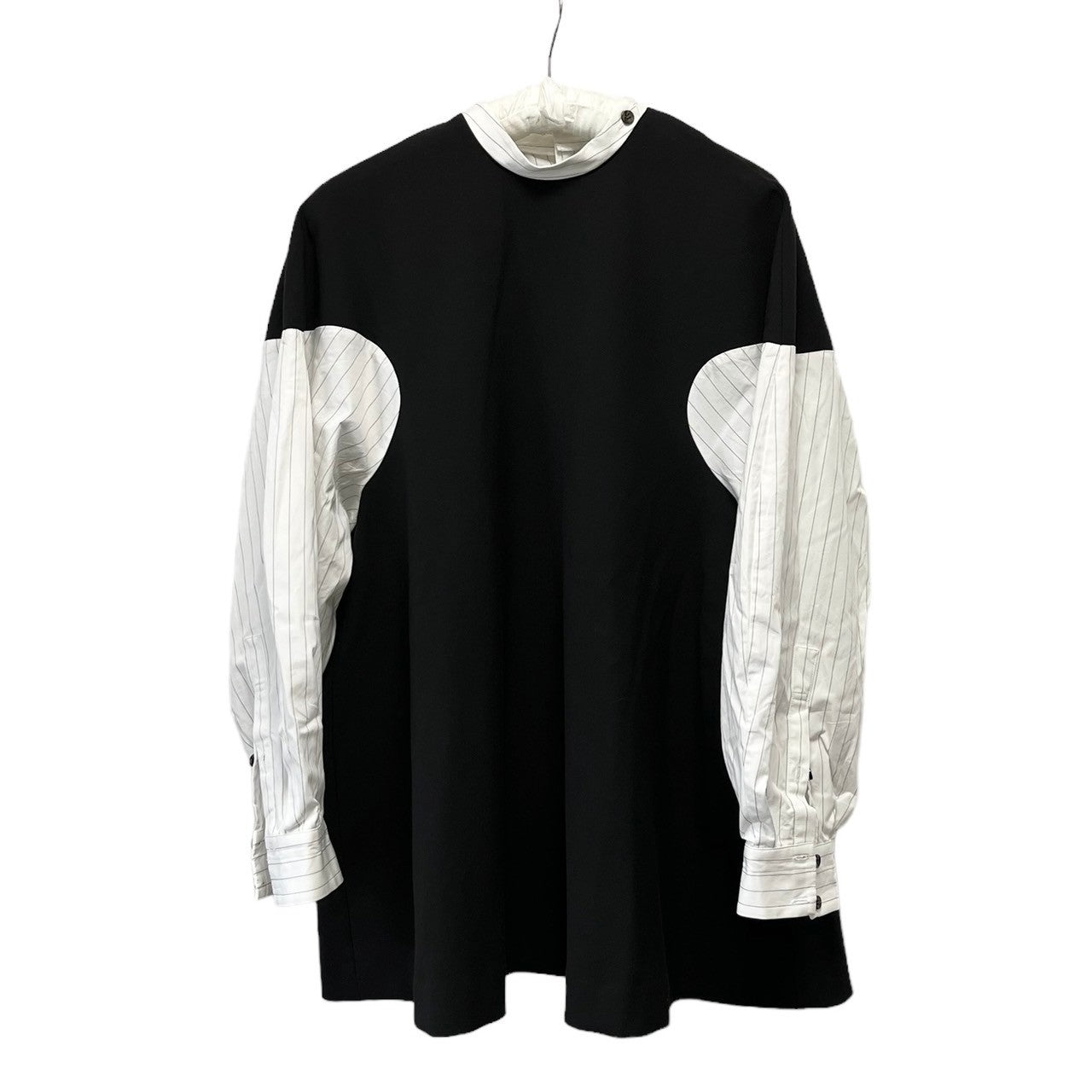 ENFOLD エンフォルド 22AW COMBI PULLOVER ダブルクロスコンビプル 