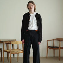 画像をギャラリービューアに読み込む, SUNSEA サンシー 22SS Can badge KURT’s Cardigan 缶バッジコットンカーディガン 22S56