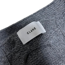 Load image into Gallery viewer, CLANE クラネ 3D CABLE KNIT CARDIGAN ケーブルニットカーディガン