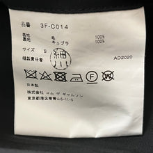 Load image into Gallery viewer, noir kei ninomiya ノワール ケイニノミヤ 20AW ウールポンチョコート ケープ 3F-C014