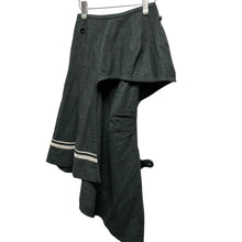 Load image into Gallery viewer, COMME des GARCONS COMME des GARCONS コムコム コムデギャルソン 07AW メタルボタンウールジャケット 2WAY変形スカート セットアップ