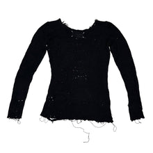 Load image into Gallery viewer, Maison Margiela メゾンマルジェラ 16SS デストロイダメージ加工シルクニットセーター