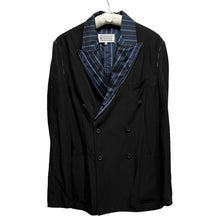 Load image into Gallery viewer, Maison Margiela メゾンマルジェラ 22SS リネンダブルブレストテーラードジャケット S50BN0498