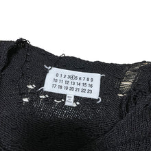 Load image into Gallery viewer, Maison Margiela メゾンマルジェラ 16SS デストロイダメージ加工シルクニットセーター