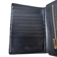 Lade das Bild in den Galerie-Viewer, CELINE セリーヌ ミディアム ストラップレザーウォレット 二つ折り財布 S-FG-3178