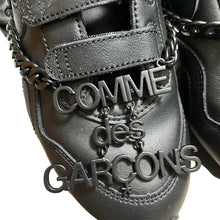 Load image into Gallery viewer, NIKE×COMME des GARCONS ナイキ コムデギャルソン 19AW OUTBURST V CDG アウトバースト チェーンデザインベルクロレザースニーカー CT2863-001