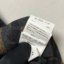 Load image into Gallery viewer, Nahyat ナヤット ウールチェックシャツ W-005