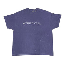 Load image into Gallery viewer, ANCELLM アンセルム 23SS attic別注 WHATEVER T-SHIRTS ダメージ加工Tシャツ