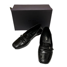 画像をギャラリービューアに読み込む, PRADA プラダ VERNICE TAFF パテントレザードライビングローファー 4386