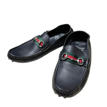 画像をギャラリービューアに読み込む, FIAT 500 BY GUCCI フィアット グッチ シェリーライン ホースビットレザードライビングシューズ