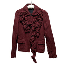 画像をギャラリービューアに読み込む, robe de chambre COMME des GARCONS ローブドシャンブル コムデギャルソン 03SS ウール縮絨加工装飾4Bジャケット RK-J040 AD2003