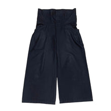 Load image into Gallery viewer, LIMI feu リミフゥ ハイウエストコットンタックワイドパンツ