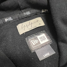 画像をギャラリービューアに読み込む, yohji yamamoto POUR HOMME NEW ERA ヨウジヤマモトプールオム ニューエラ 17AW Sweat Pullover Hoodie ロゴ刺繍プルオーバーパーカー HK-T16-075