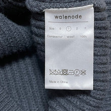画像をギャラリービューアに読み込む, walenode ウェルノード 22AW W plying Merino Drivers vest ジップアップニットベスト