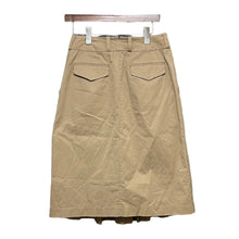 Load image into Gallery viewer, MARGARET HOWELL マーガレットハウエル HIGHDENSE COTTON TWILL コットンプリーツスカート 578-9232002