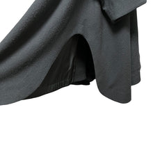 Load image into Gallery viewer, noir kei ninomiya ノワール ケイニノミヤ 20AW ウールポンチョコート ケープ 3F-C014