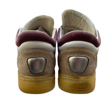 画像をギャラリービューアに読み込む, PUMA×Alexander McQUEEN プーマ アレキサンダーマックイーン 13AW Joust Lo III シルバーメタリックレザースニーカー 12350