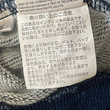 Lade das Bild in den Galerie-Viewer, BLUE BLUE×FRUIT OF THE LOOM ブルーブルー フルーツオブザルーム インディゴ染めプルオーバーパーカー