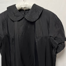 Load image into Gallery viewer, COMME des GARCONS COMME des GARCONS コムコム コムデギャルソン 17SS ラウンドカラーバックジップ製品洗い加工キュプラワンピース RS-O009