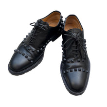 画像をギャラリービューアに読み込む, VALENTINO ヴァレンティノ ロックスタッズダービーレザーシューズ 1309