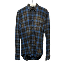 画像をギャラリービューアに読み込む, SAINT LAURENT PARIS サンローランパリ 16SS ヴィンテージ加工チェックシャツ 411620 Y964L