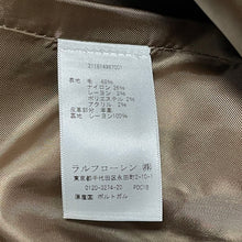 이미지를 갤러리 뷰어에 로드 , Polo Ralph Lauren 폴로랄 플로렌 체크 무늬 엘보 패치 울 체스터 코트